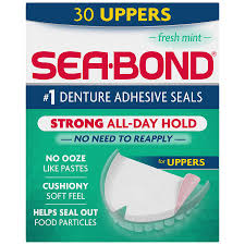 sea bond denture adhesive wafers for