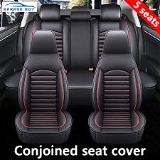 Five Seater Leather Car Seat Protector