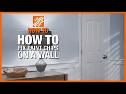 How To Fix Paint Chips On A Wall The