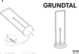 Ikea grundtal toilet roll holder, i use it as an under desk headphone holder. Ikea Grundtal Toilet Roll Magazine Holder Assembly Instruction 3