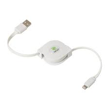 Lightning Charging Cable Retractable Lightning Cable Charge Sync Retrak