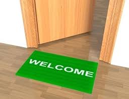 Image result for money welcome mat