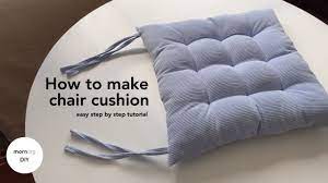 diy chair cushion easy step by step