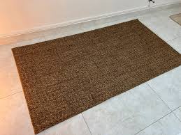 ikea 80 x 150cm brown carpet