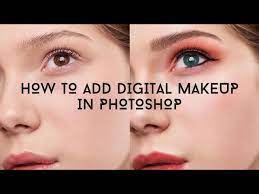 digital makeup in photo tutorial