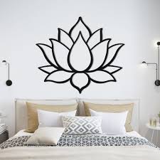 Lotus Flower Wall Art Bedroom Wall Art