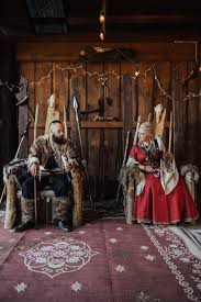 diy pagan and viking themed wedding