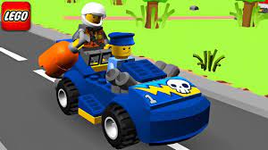 Phim hoạt hình ôtô cảnh sát Lego đuổi bắt cướp ll Hành trình phưu lưu của  Lego cảnh sát - Phim Hoạt Hình Mới #1 -