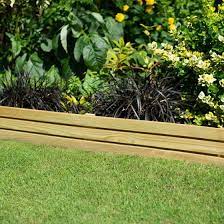 Forest Slatted Edging 1 2m 3 Pack