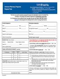 tufts prior authorization form fill