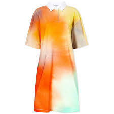 aquarelle relaxed polo dress