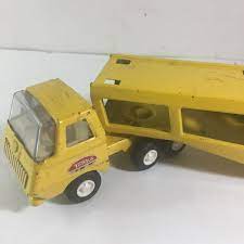 vine mini tonka yellow semi truck