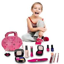 pretend play makeup toy cosmetic bag