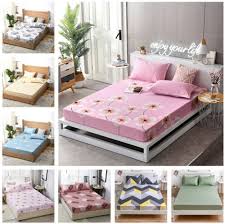 Fl Bed Cover Fitted Sheet Mattress