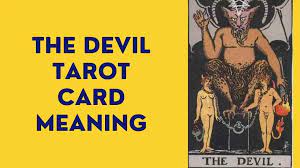 the devil tarot card meaning what does