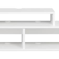 Modern White Wall Mounted Media Console