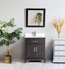 The bathroom vanities offered by them come in a wide range of sizes because they want to provide the customer with the best fit for the space they are creating. Amazon Com Vanity Art Bathroom Vanity Set White Super Phoenix Stone Top Soft Closing Doors Undermount Rectangle Sink Cabinet With Free Mirror Kitchen Dining