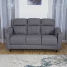 Kanic 3 Seater Fabric Sofa