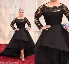 $3.00 coupon applied at checkout save $3.00 with coupon (some sizes/colors). Plus Size New Black Satin Lace Sleeves Formal Bridal Gown Wedding Dress Custom Ebay