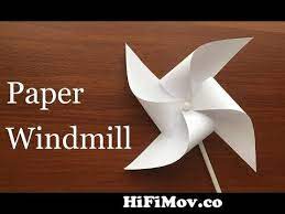 paper windmill pinwheel