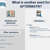 Aftermath meaning, definition, usage, etymology, pronunciation, examples, parts of speech, derived terms, inflections collated together for your perusal. Https Encrypted Tbn0 Gstatic Com Images Q Tbn And9gcsruu Ce4ed Mbgoshwf2xqzoyodnvvuixtzh7dhivx84udna3o Usqp Cau