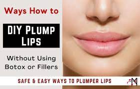 plump lips without botox or fillers
