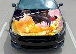 Hentai car wrap