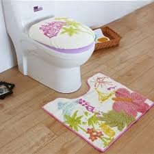 Toilet Seat Cover Rug Sets