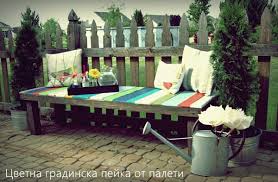 Моделът ще внесе рустик усещане сред градината или двора ви. Gradinska Pejka Ot Paleti Chast I Comfort Bg