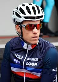 French rider Sylvain Chavanel, looking a bit moody. For a while in the race, it looked like he was going to set something up with Thomas Voeckler for a ... - chavanel