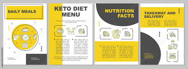 nutrition facts brochure template