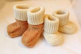 15 cute knitted baby booties patterns
