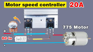 make simple dc motor sd controller