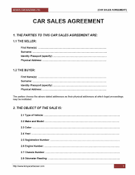 Free Printable Car Sale Contract With Payments Template 138 Ocweb