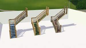 L Shaped Stairs Sims 3 Aznsensei S