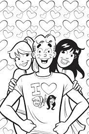 Colouring pages coloring riverdale shirts archie andrews betty cooper myla archie comics movies and tv shows comic art. Riverdale Coloring Pages Free Printable Coloring Pages For Kids