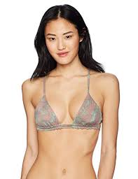 Amazon Com Rvca Womens Palmer Triangle Reversible Bikini