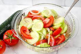 Recipe For Marinated Tomatoes And Cucumbers gambar png