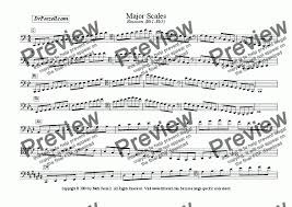 Major Minor Scales Bassoon Contrabassoon Multipack For Solo Instrument Bassoon By Mark Feezell Ph D Sheet Music Pdf File To Download