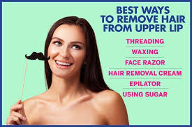 upper lip hair removal