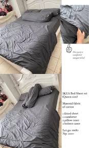 Ikea Bedsheet Set Queen Size