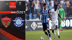 Hatayspor - Adana Demirspor MAÇ ÖZETİ | Spor Toto Süper Lig 22/23 - YouTube