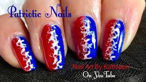 Check out our red white blue nails selection for the very best in unique or custom, handmade pieces from our shops. Easy Patriotic Nail Art Red White And Blue Nails Fourth Of July Youtube
