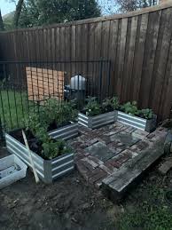 L Shaped Raised Garden Planter Box