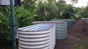 Corrugated Steel Raised Garden Beds