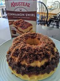 Krusteaz Cinnamon Crumb Cake Bundt Pan gambar png
