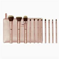 bh cosmetics metal rose makeup brush