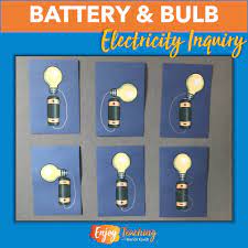 battery and bulb experiment for kids