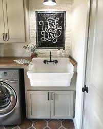 Favorite add to cast iron laundry sign plaque white with black letters and trim kitchen laundryroom farmhouse rustic vintage style. Follow The Yellow Brick Home Rustic Farmhouse Laundry Room Ideas Follow The Yellow Brick Home