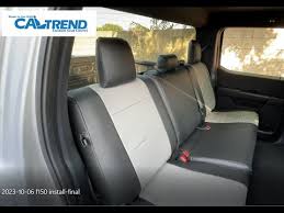 Custom Seat Cover Installation